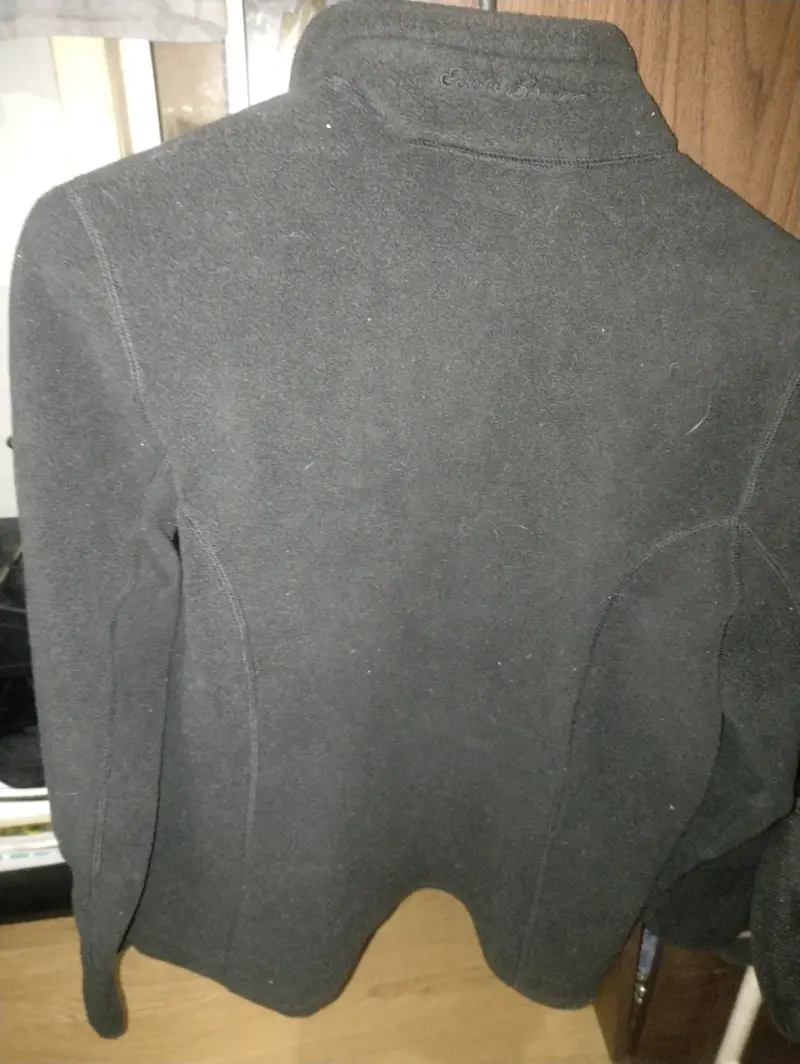 Chaqueta polar negra unisex - 2