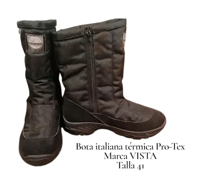 Botas térmicas negras talla 41