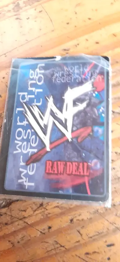 Carta colleccionable del juego wwf - miniatura 2
