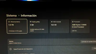 PC DESKTOP / GTX 1660 Super - miniatura 6