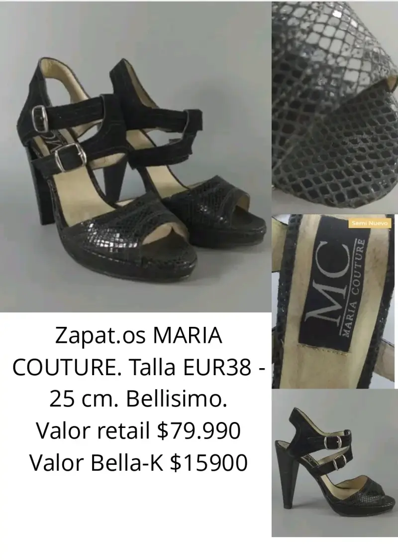 Zapatos de tacón Maria Couture