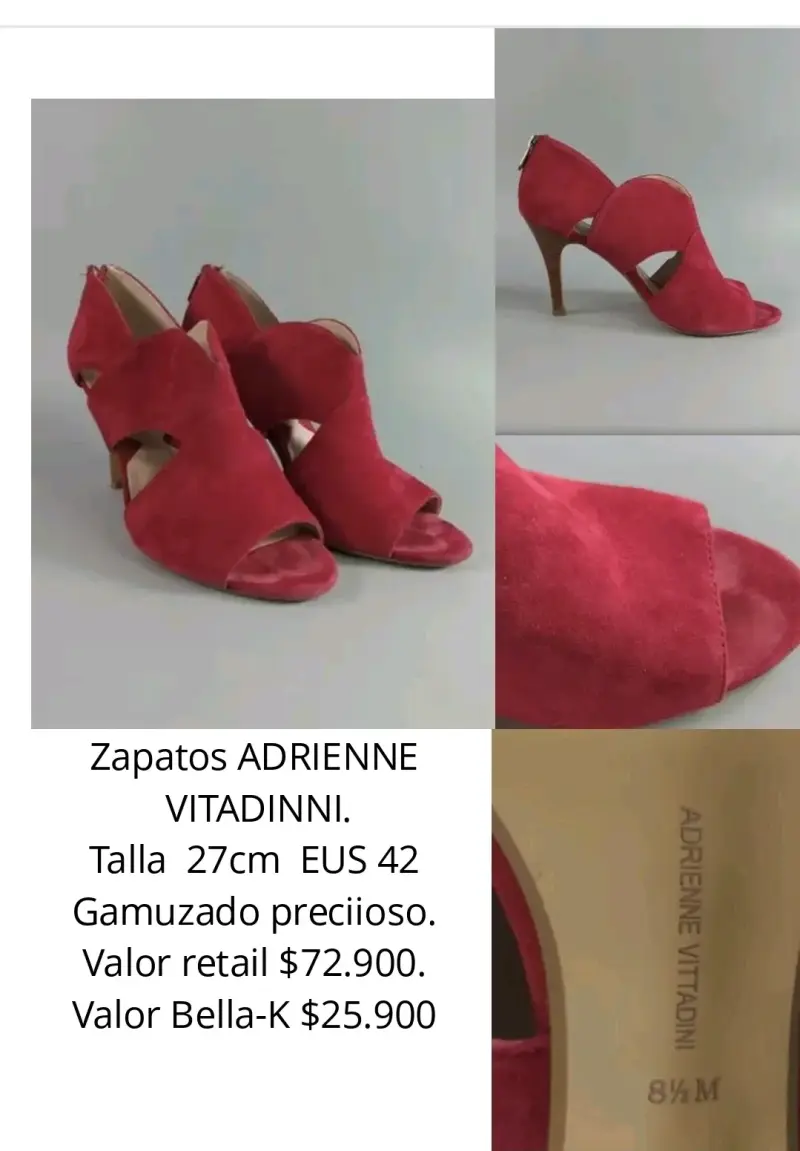 Zapatos rojos ADRIENNE VITADINNI 42