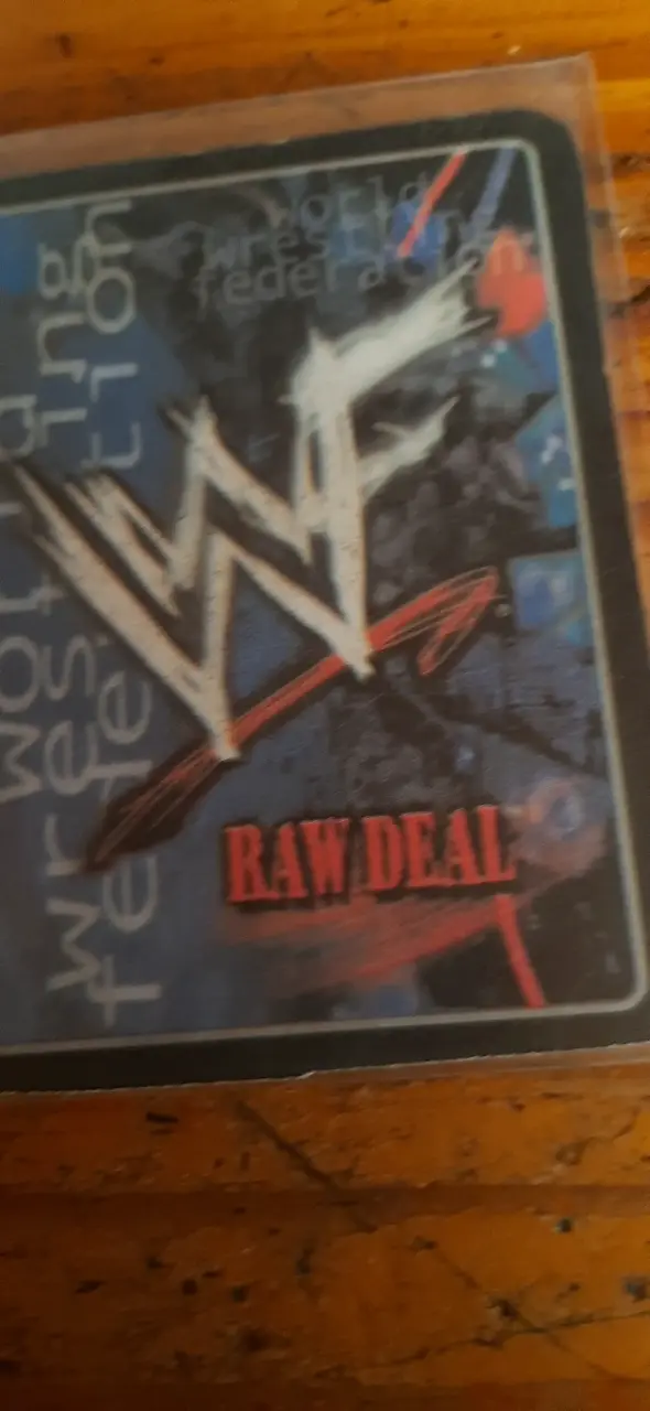 Carta de colección Rikishi WWF - 2