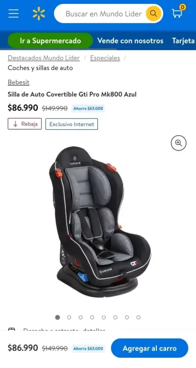 Silla para auto - miniatura 5