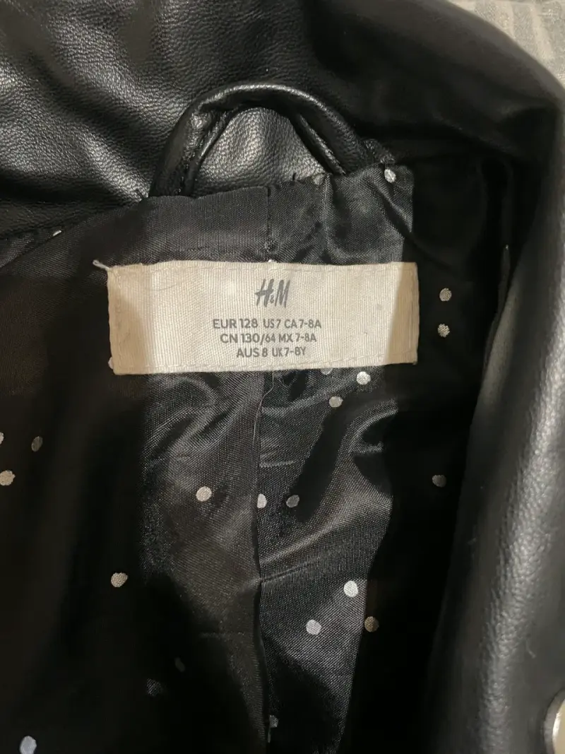 Chaqueta de cuero negra - 2