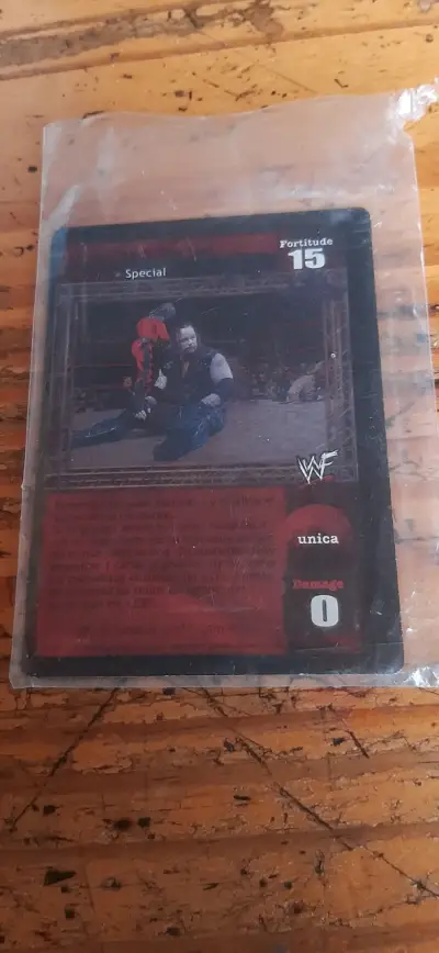 Carta coleccionable WWF - miniatura 1