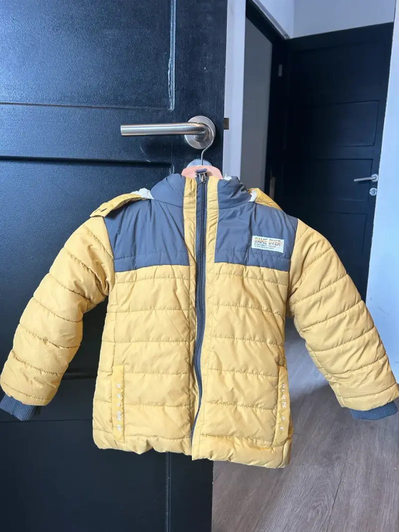 Chaqueta infantil amarilla Black and Blue 24 M - 1