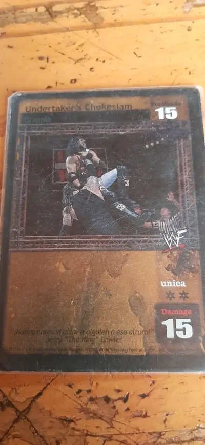Carta coleccionable WWE Undertaker - miniatura 1