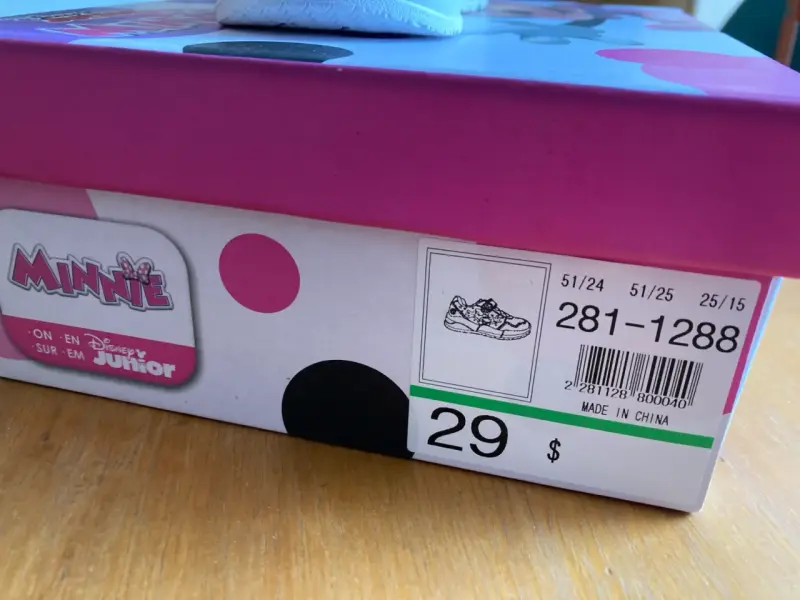 Zapatillas blancas Minnie para niña - 4
