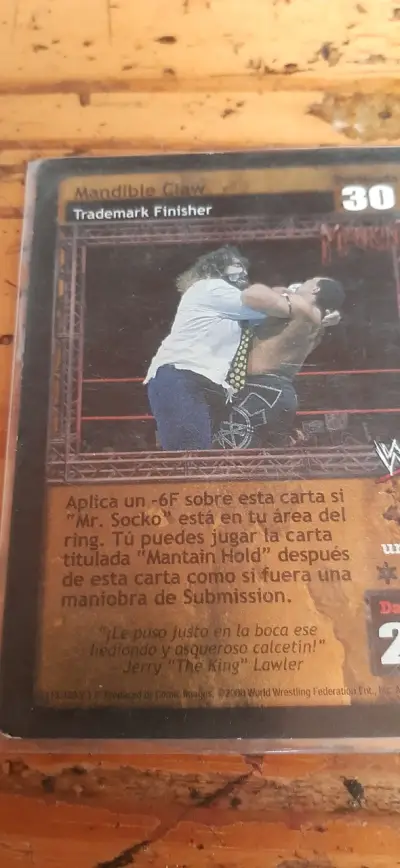 Carta de colección WWE - miniatura 1