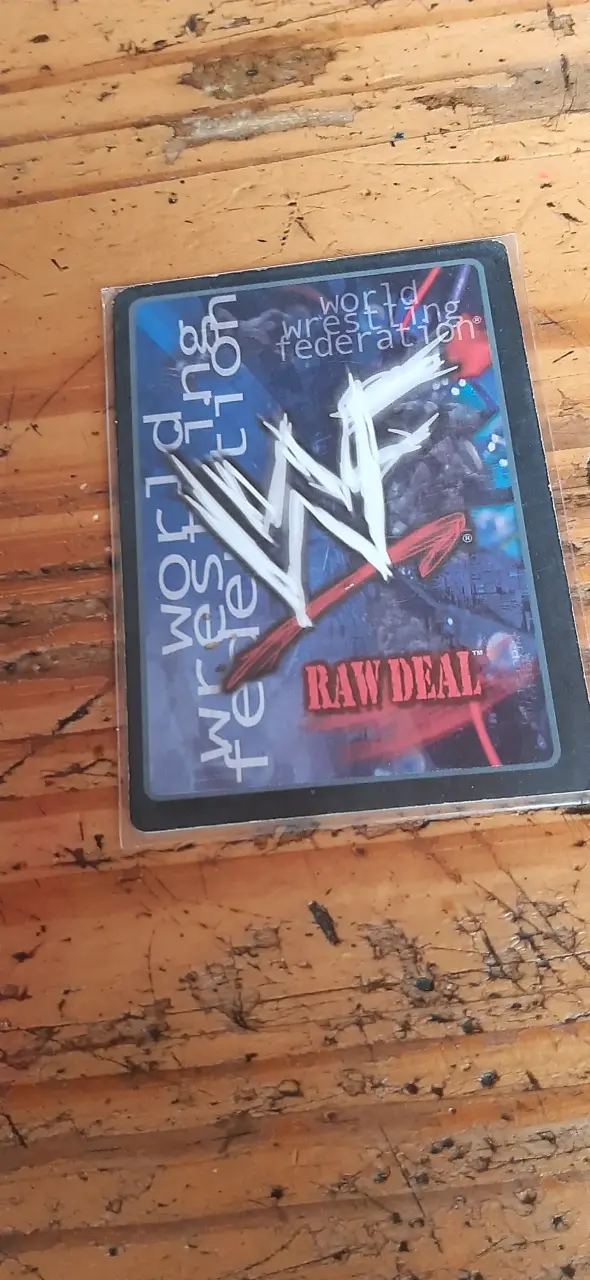 Carta de colección WWE - 2