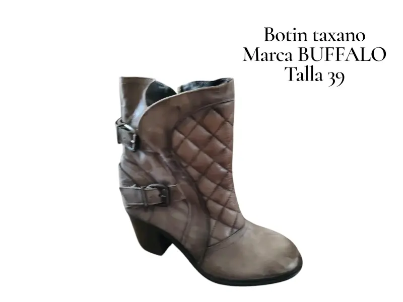 Botín taxano Buffalo marrón talla 39
