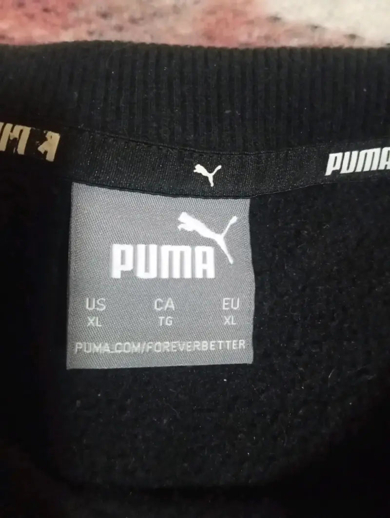 Polerón negro Puma XL - 3