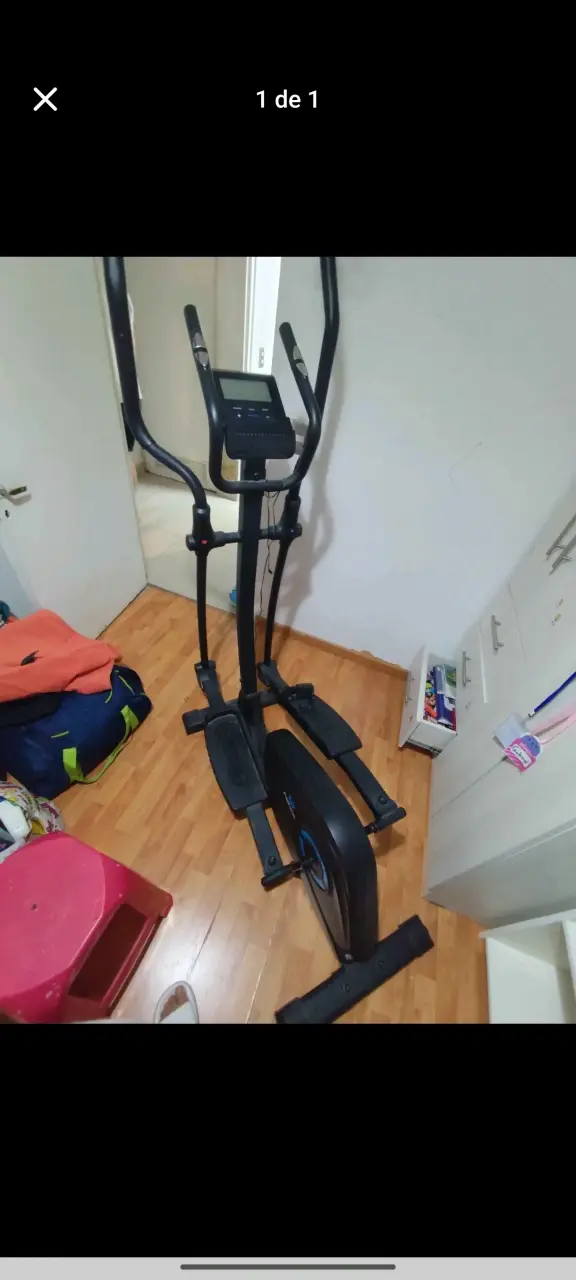 Elíptica fitness negro - 1