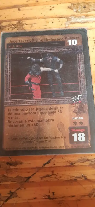 Carta WWE clásica colleccion - miniatura 1