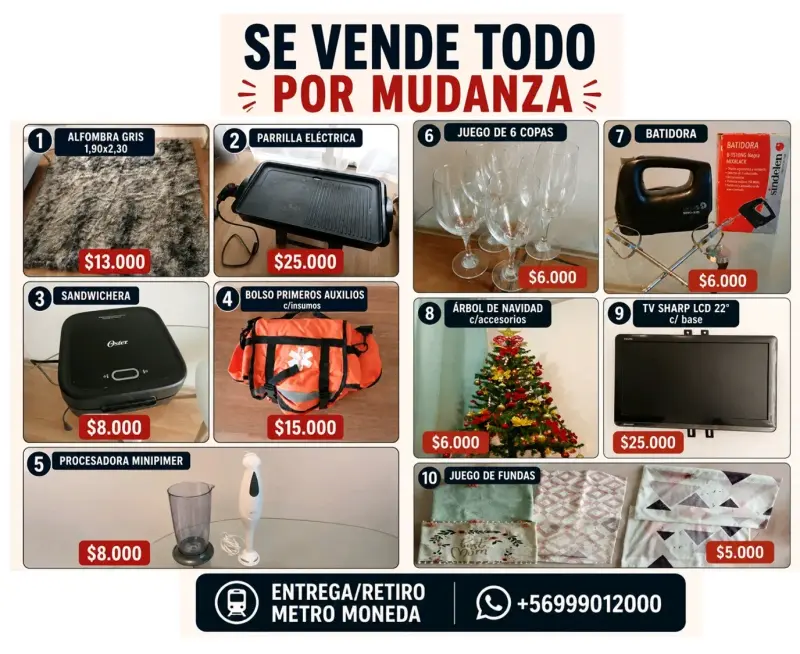 Se vende todo por viaje - 1