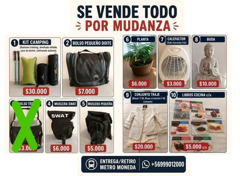 Se vende todo por viaje - 2