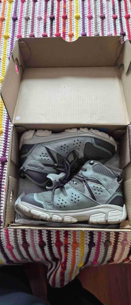 Bototo Mujer Isoterra Mid Outdry Verde Columbia - 5