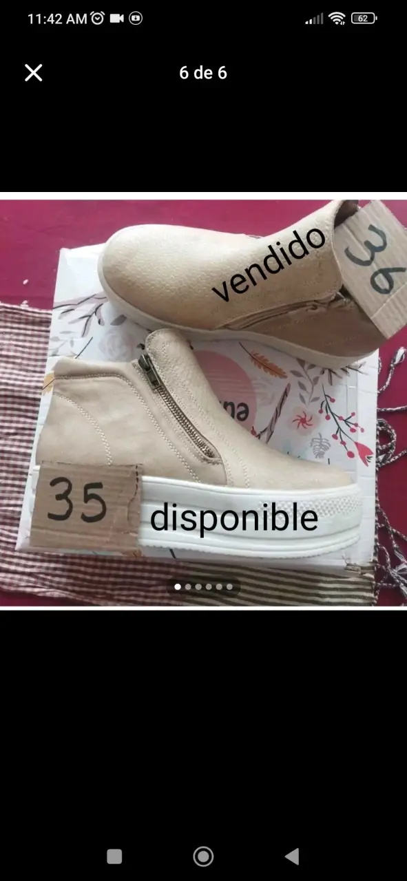 Botines tallas unicas - 1