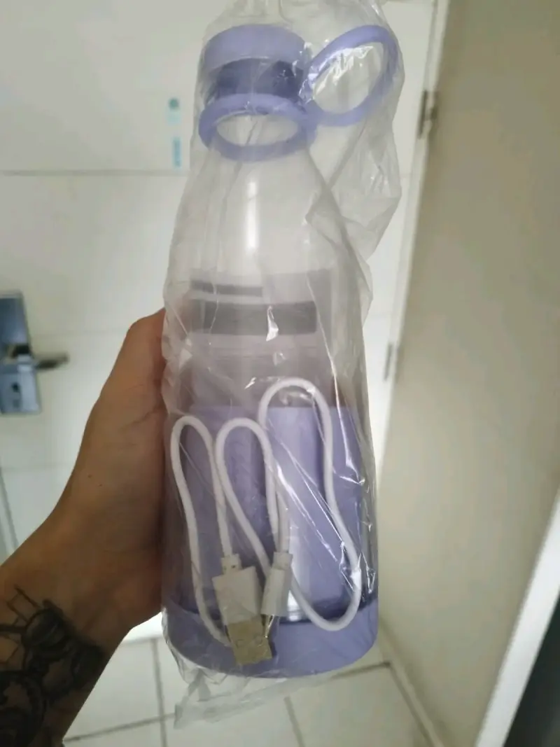 Licuadora portátil USB morada