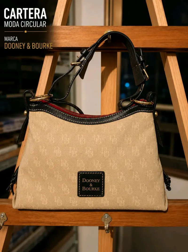 Cartera Dooney & Bourke beige