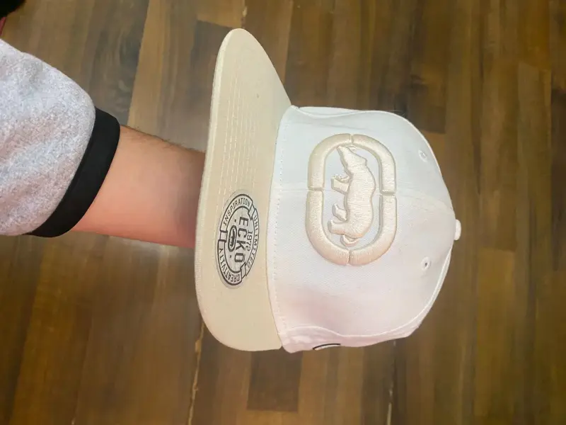 Gorra beige con logo Ecko - 2