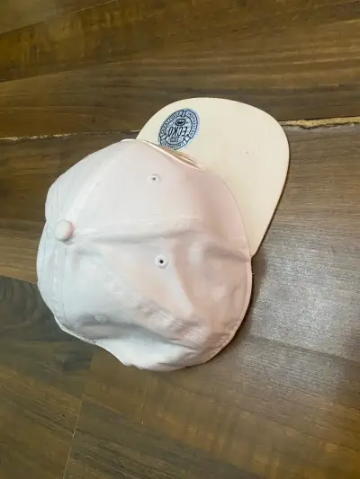 Gorra beige con logo Ecko - miniatura 3