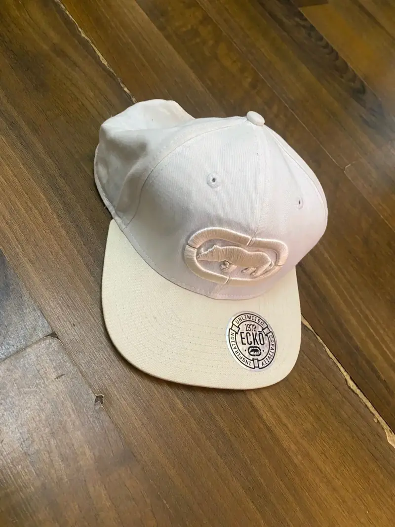Gorra beige con logo Ecko - 4