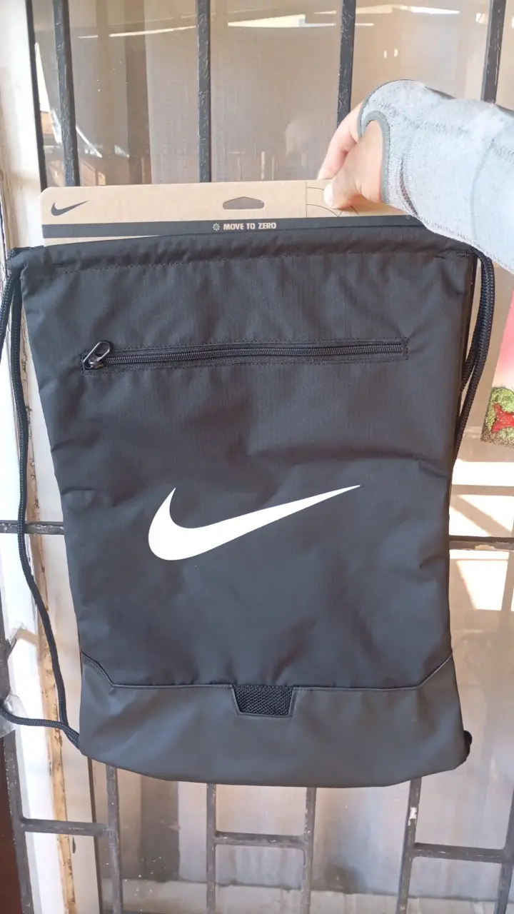 Bolsa deportiva negra Nike Brasilia - 3