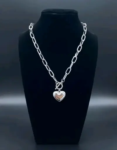 Collar de cadena acero inoxidable - miniatura 1