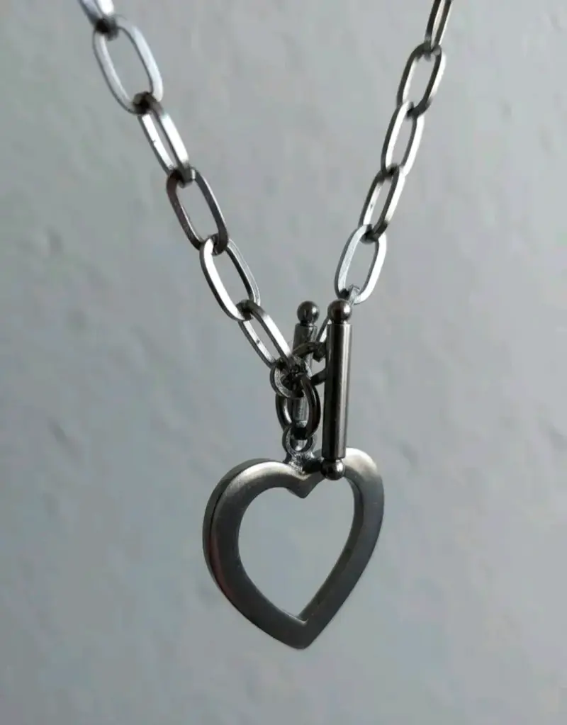 Collar de cadena acero inoxidable - 7