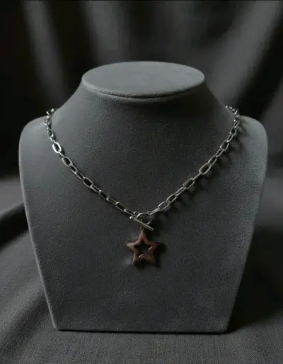 Collar de cadena acero inoxidable - miniatura 9