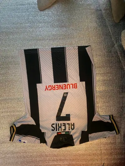 Camiseta fútbol blanca y negra Udinese - miniatura 3