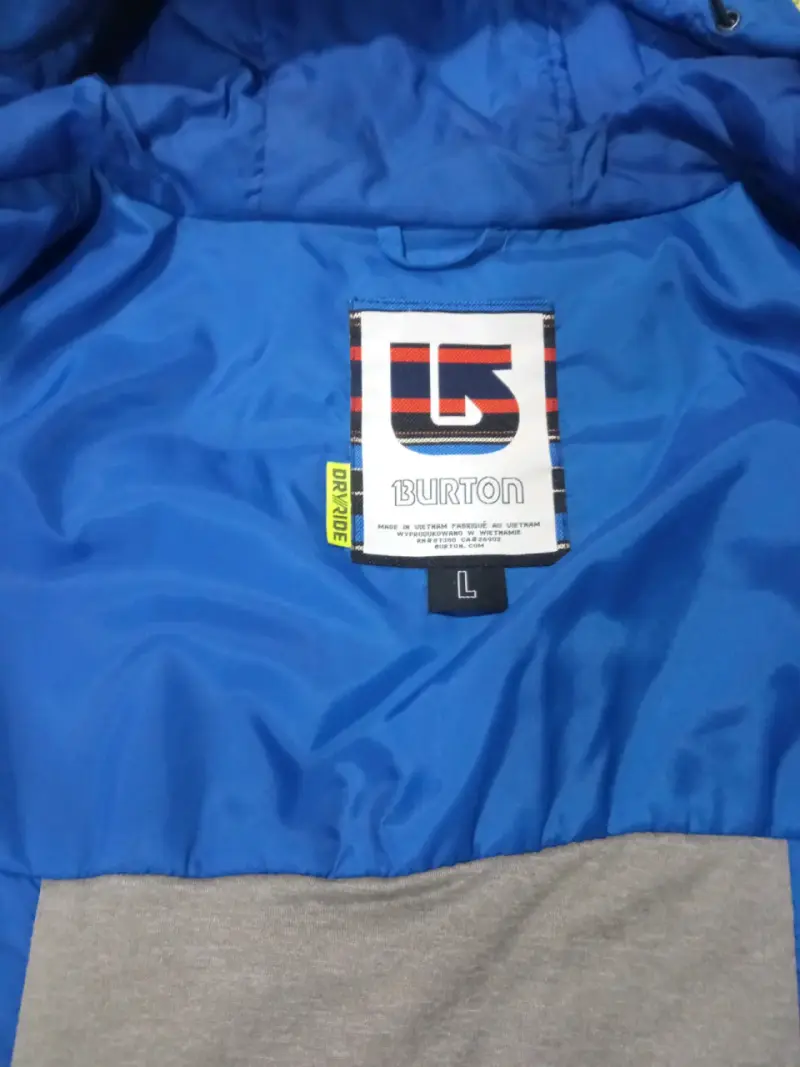 Chaqueta Burton multicolor con capucha - 2