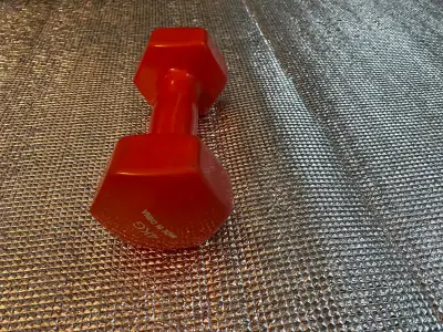 Mancuerna roja 4 kg - miniatura 2