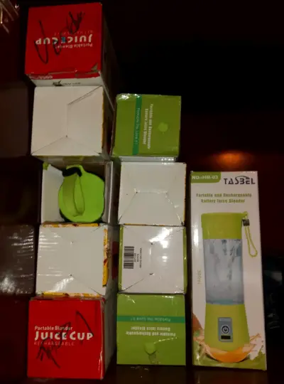 Licuadora portátil recargable verde - miniatura 2