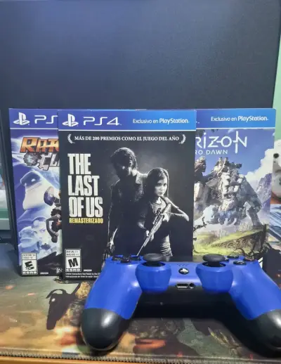 Ps4 slim 500gb + Control PS4 + 3 juegos - miniatura 2
