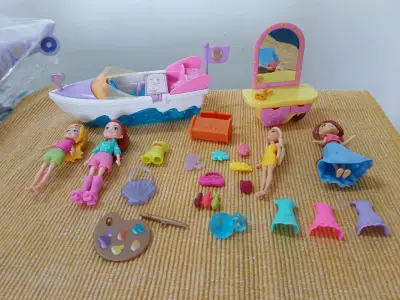 Set de muñecas polly pocket con accesorios - miniatura 1