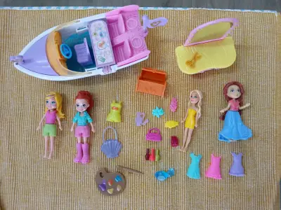Set de muñecas polly pocket con accesorios - miniatura 2