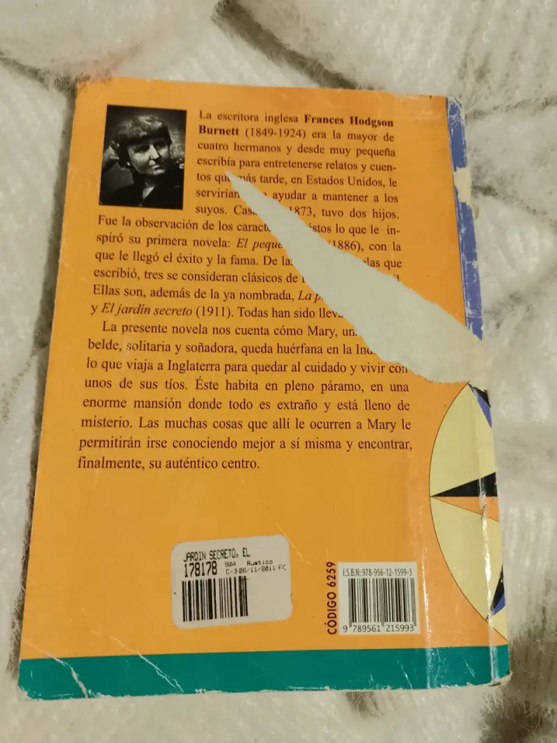 Libro 'El jardín secreto' usado - 2