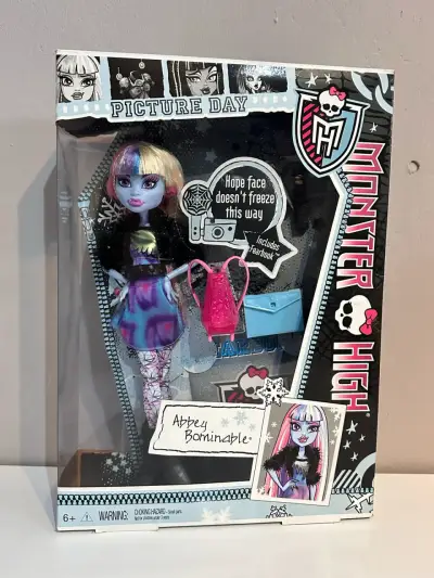 Muñeca Abbey Bominable Monster High Picture Day - miniatura 1
