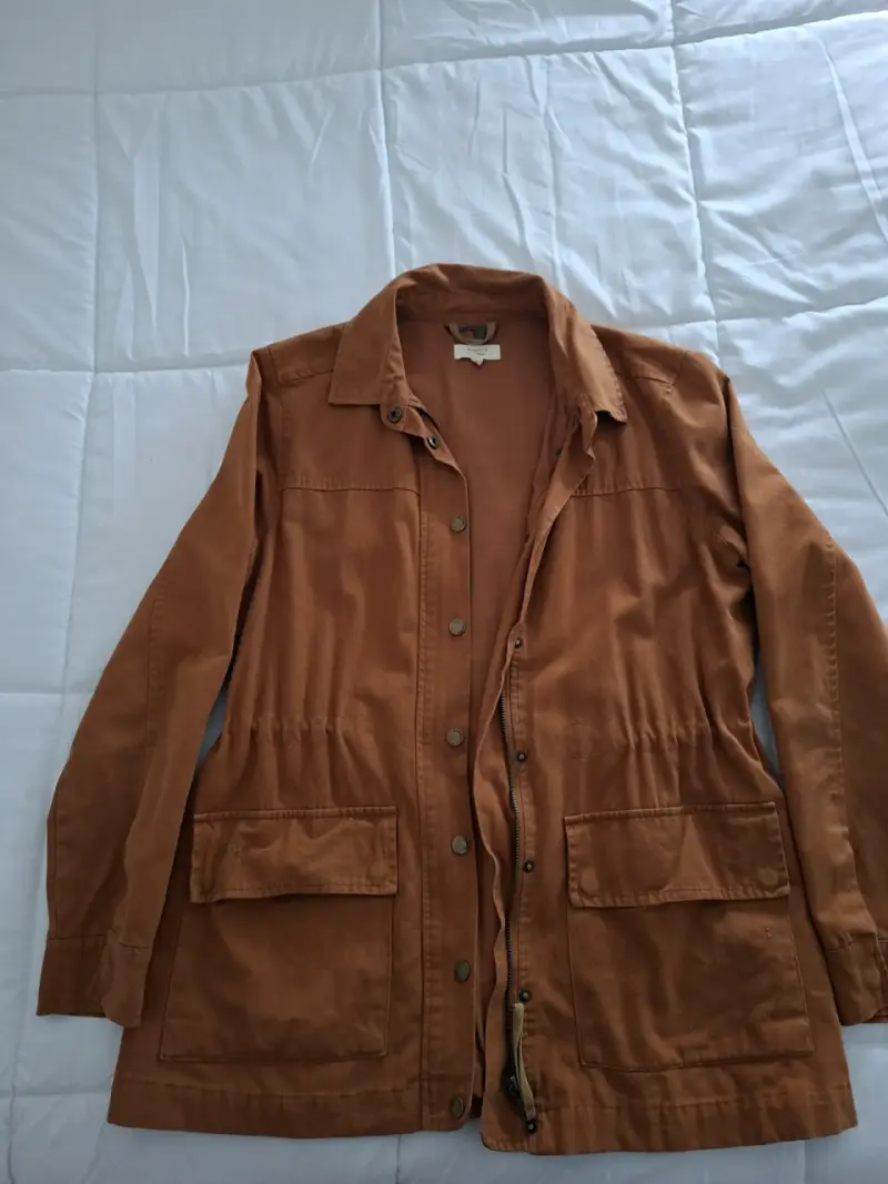 Chaqueta Parka Terracota - 2