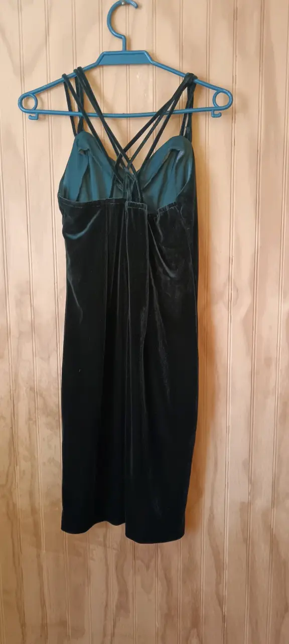 Vestido verde elegante - 2