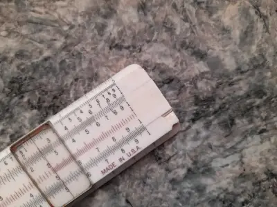 Regla de cálculo Dietzgen EEUU 1960 ingenieria - miniatura 3