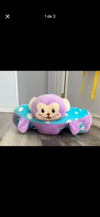 Silla infantil de peluche - miniatura 1