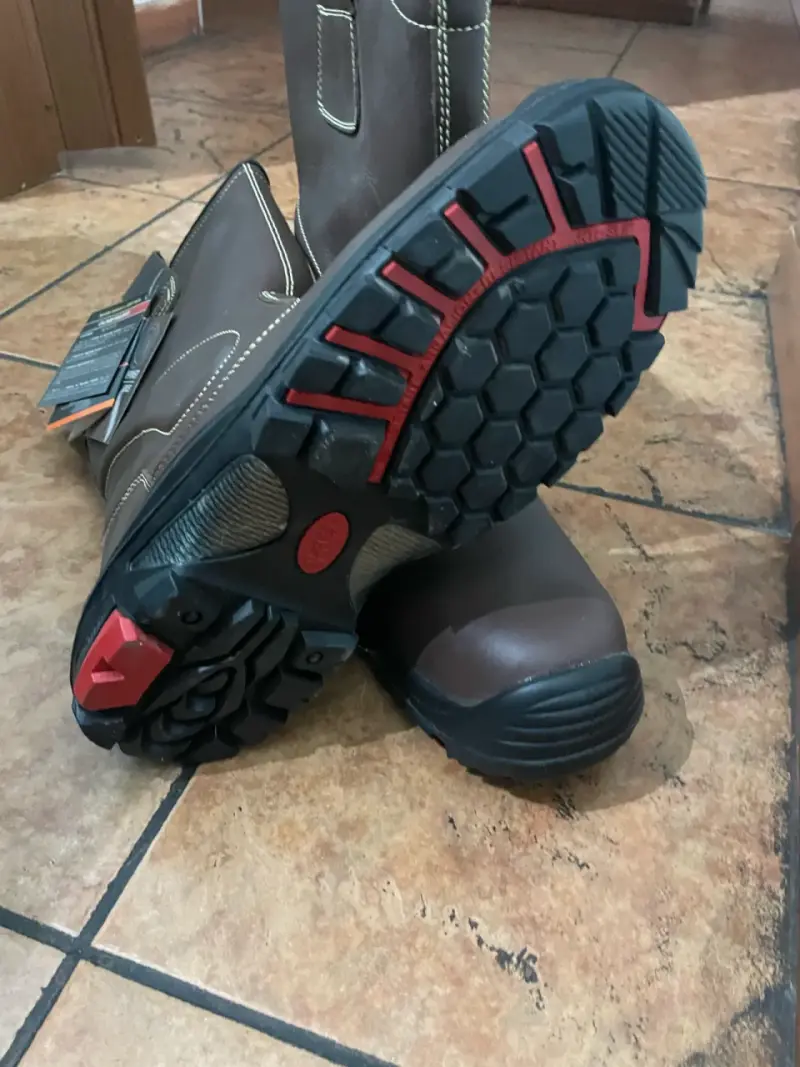 Botas de cuero marrón nuevas - 3