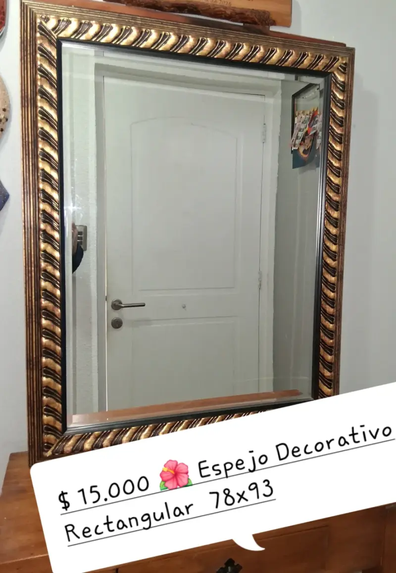 Espejo decorativo rectangular - 2