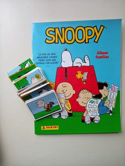 Álbum familiar Snoopy con láminas - miniatura 1