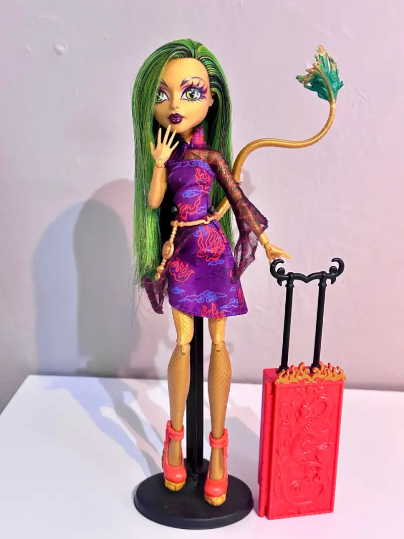 Muñeca Jinafire Long 2012 Monster High Usada - 1