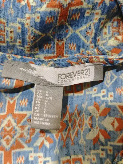 Vestido estampado manga larga - miniatura 3